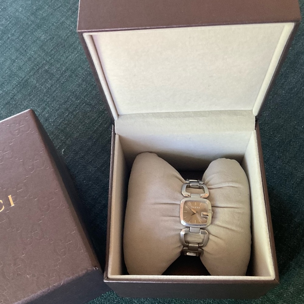 Gucci Stainless Steel Watch YA13311504 36.5mm